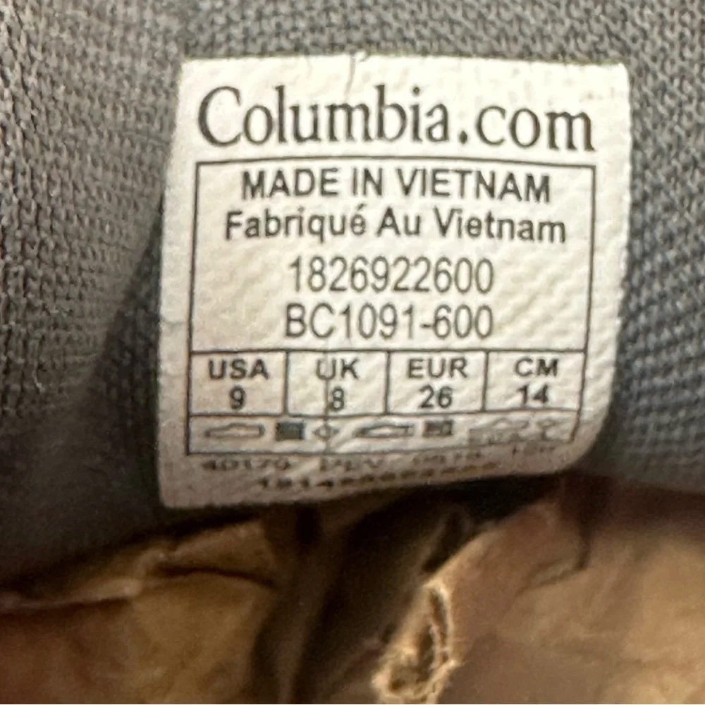 Columbia excellent pre